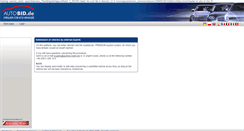 Desktop Screenshot of common.w1.autobid.de